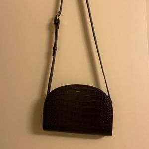 APC Half-Moon Bag (Croc Embossed)